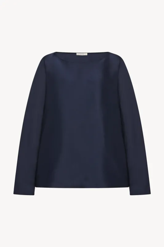 Dylia Top in Silk made by The Row