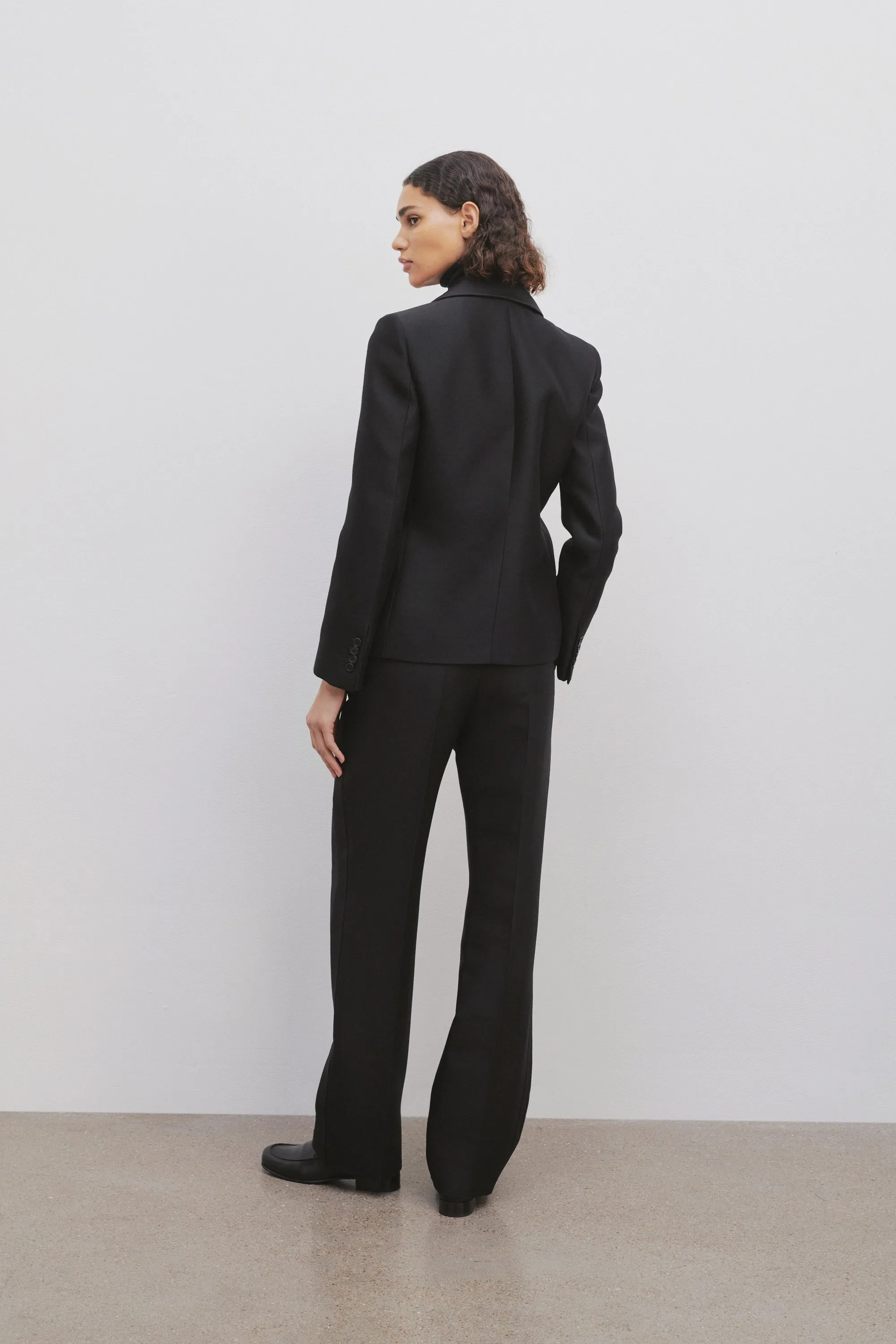 Hector Pant in Wool and Silk sold by The Row product image thumbnail 5
