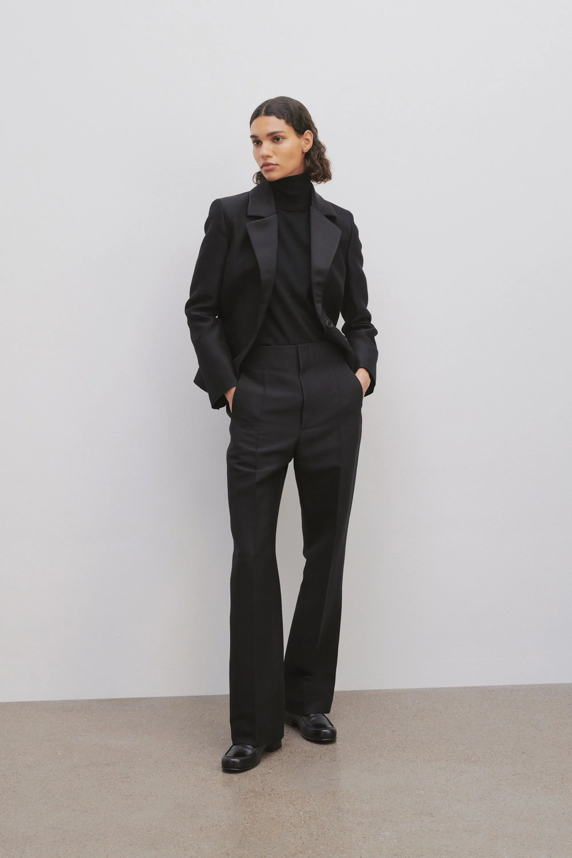 Hector Pant in Wool and Silk sold by The Row product image thumbnail 3