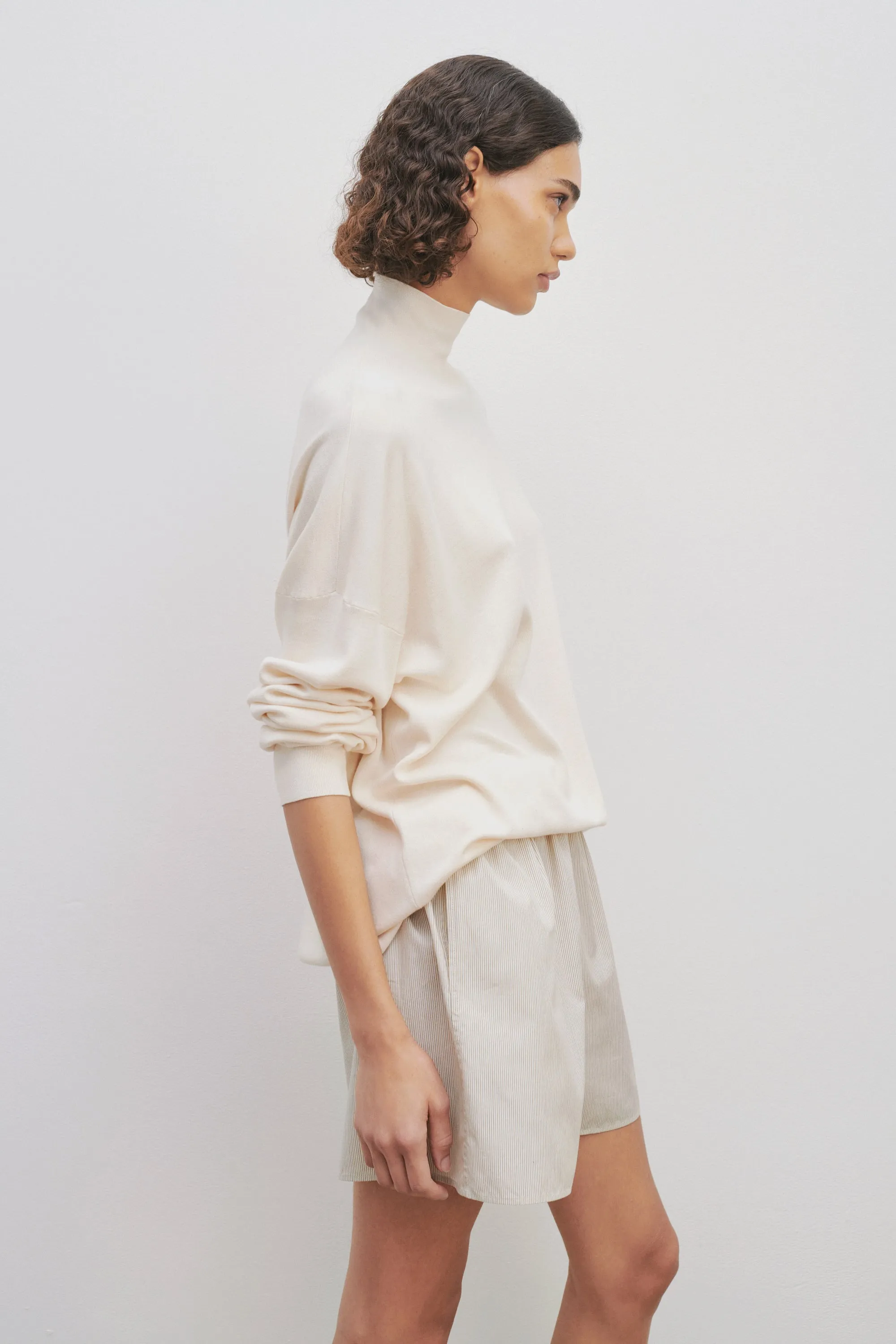 Diye Top in Silk and Cotton sold by The Row product image thumbnail 4