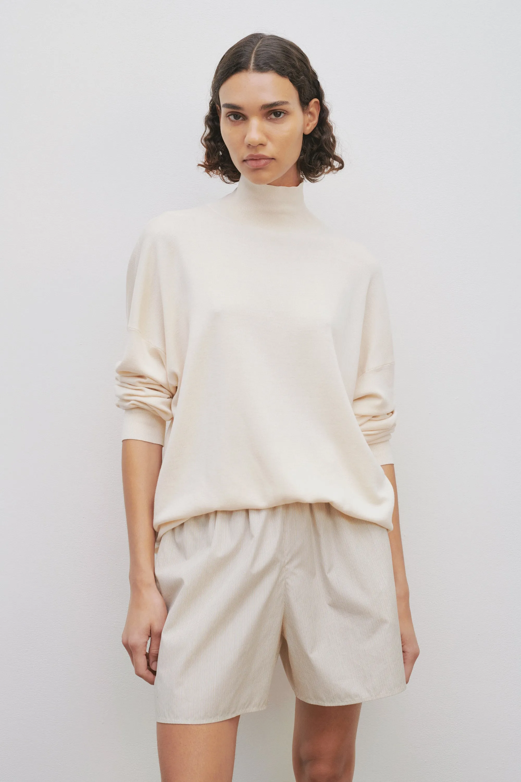 Diye Top in Silk and Cotton sold by The Row product image thumbnail 3