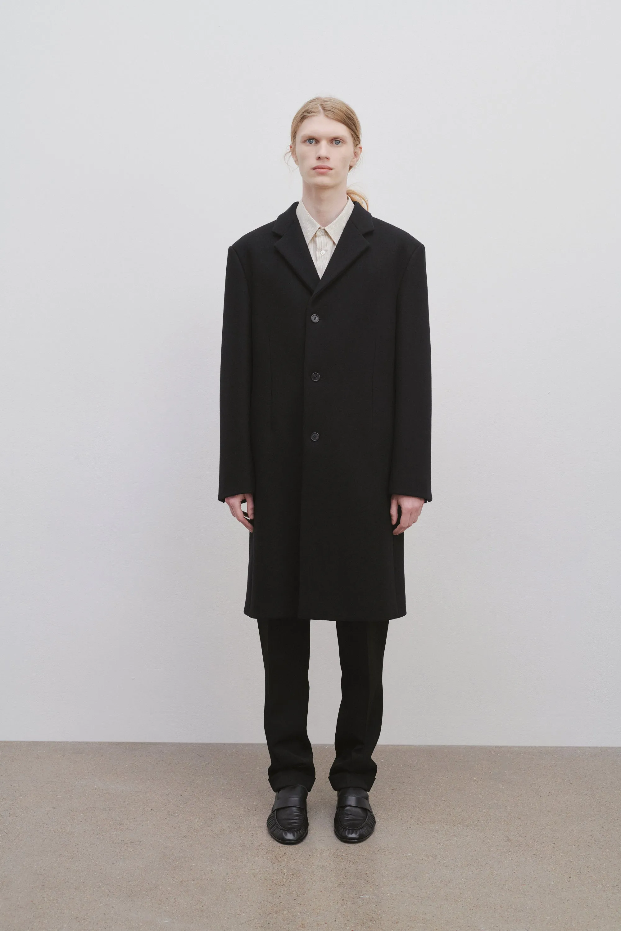 Thiago Coat in Wool and Cashmere sold by The Row product image thumbnail 3