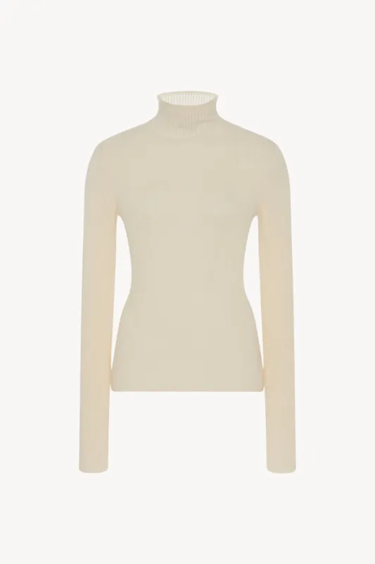 Hurly Turtleneck in Cashmere and Silk sold by The Row