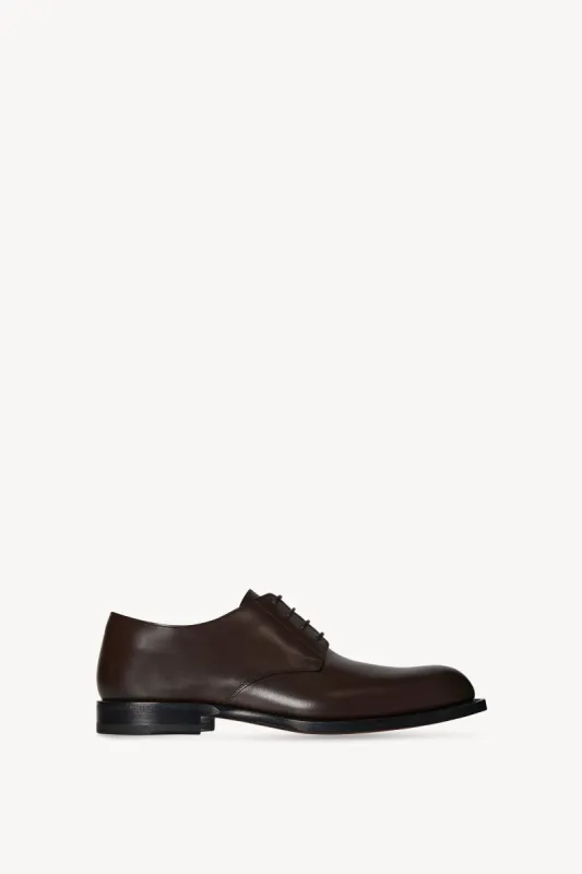 Novus Derby Shoe in Leather sold by The Row