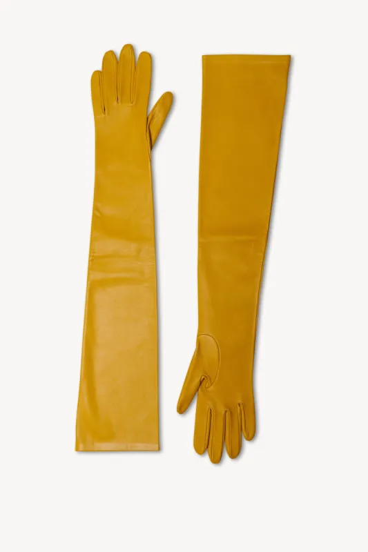Simon Gloves in Leather sold by The Row