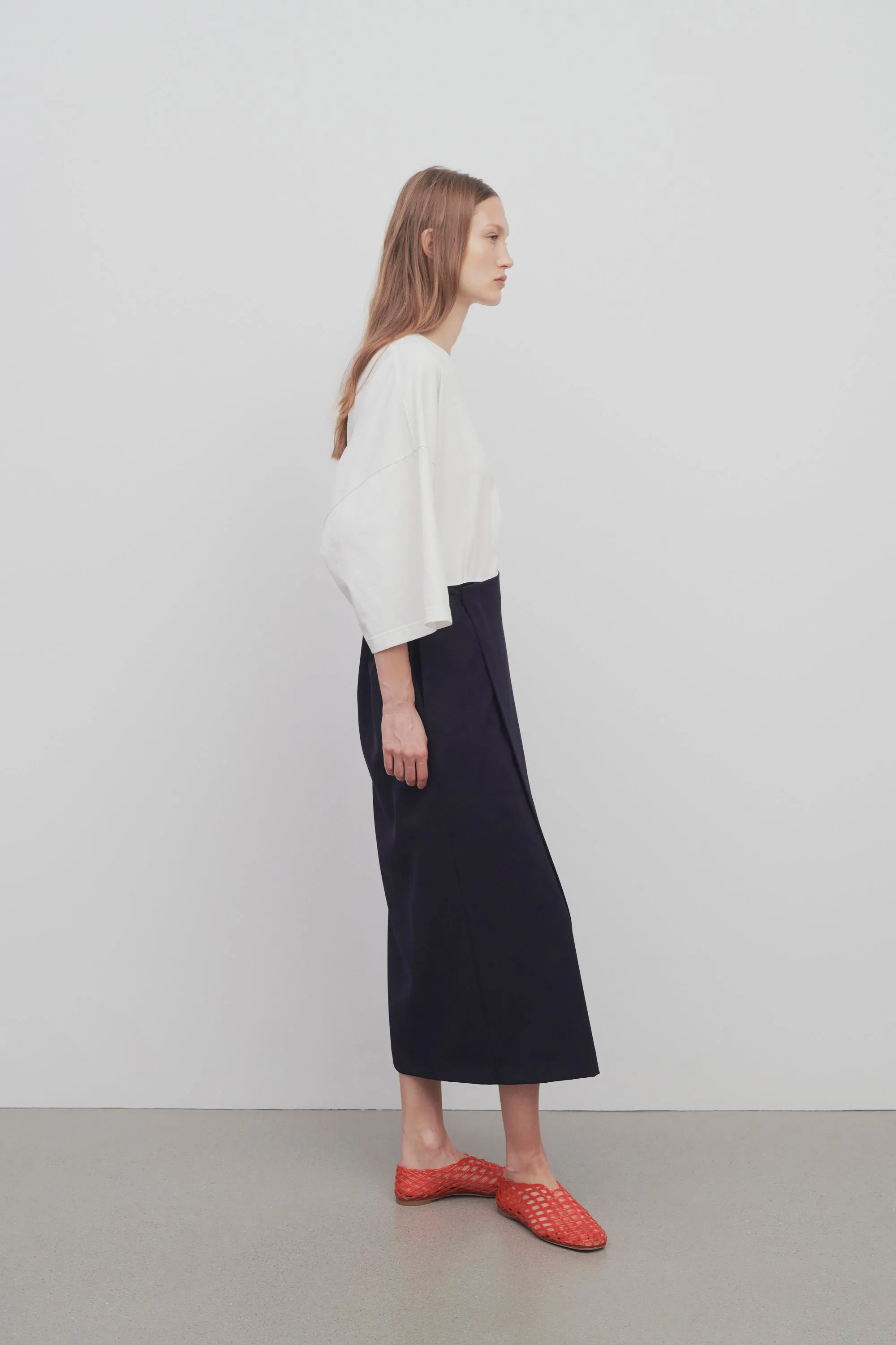 Kavi Skirt in Virgin Wool sold by The Row product image thumbnail 4