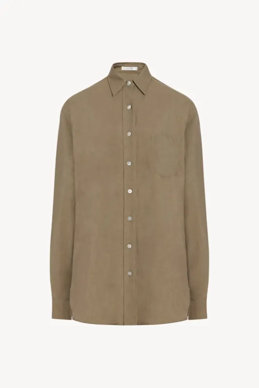 Sveva Shirt in Silk sold by The Row