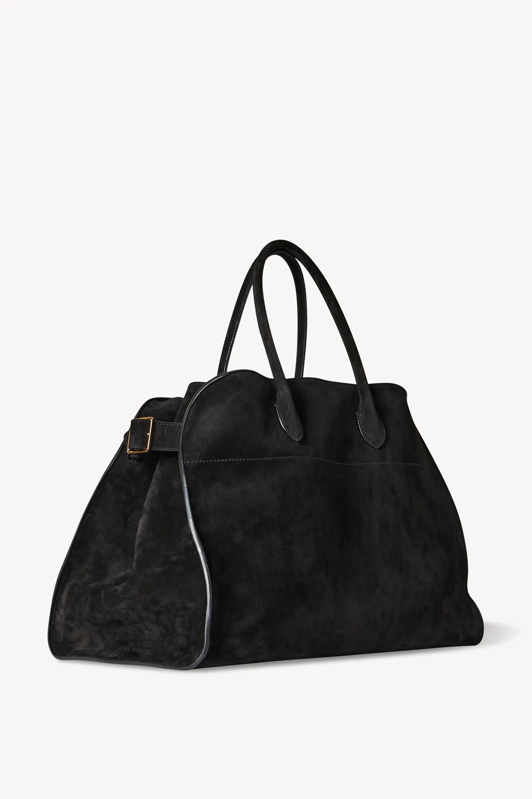 Soft Margaux 17 Bag in Suede sold by The Row product image thumbnail 3