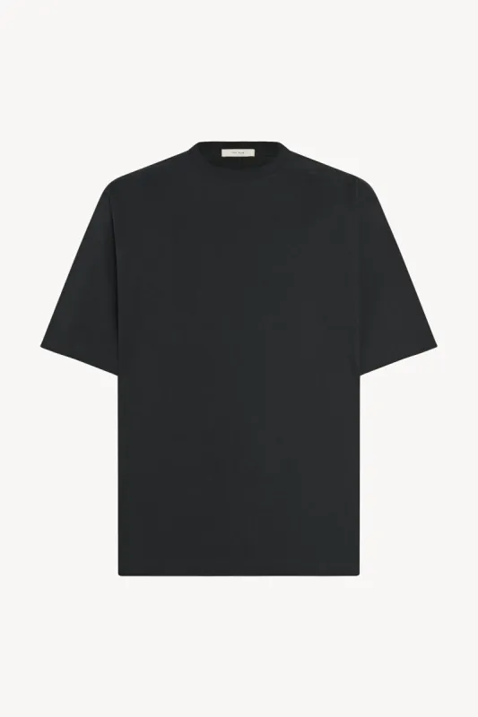 The Row Light grey Kaddy T-shirt in brushed cotton | Parallel