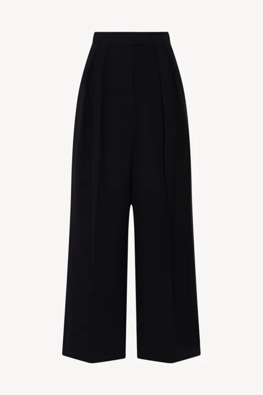 Crissi Pant in Viscose and Virgin Wool sold by The Row