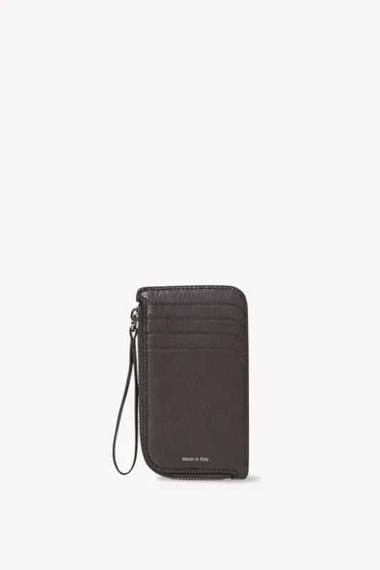 Zipped Wallet in Leather sold by The Row