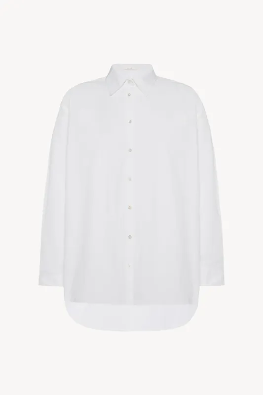 Lukre Shirt in Cotton and Cashmere sold by The Row