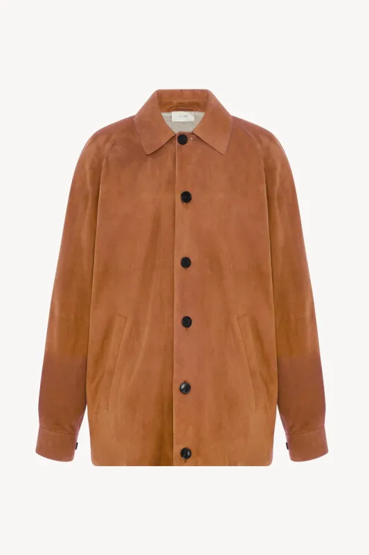 Sedor Jacket in Suede made by The Row