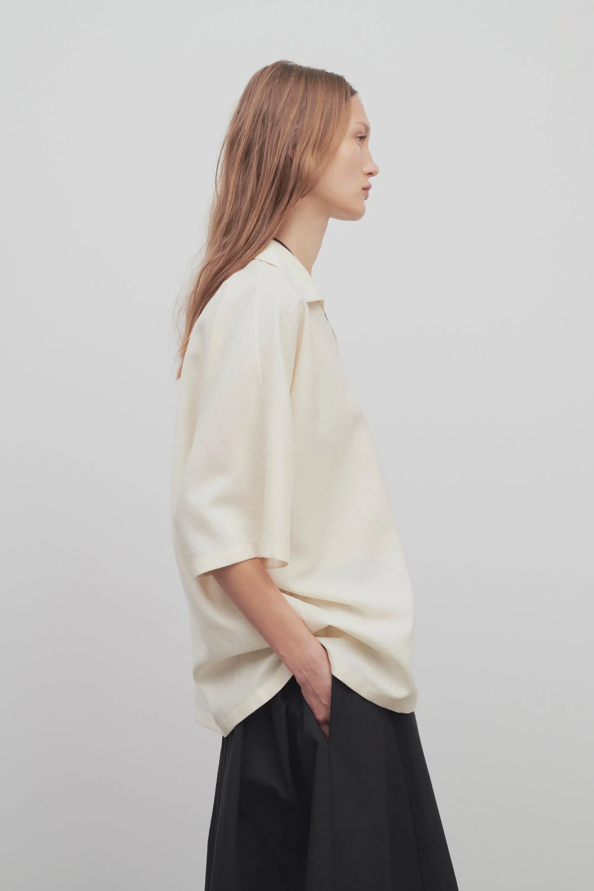 Wen Top in Wool, Silk and Linen sold by The Row product image thumbnail 4