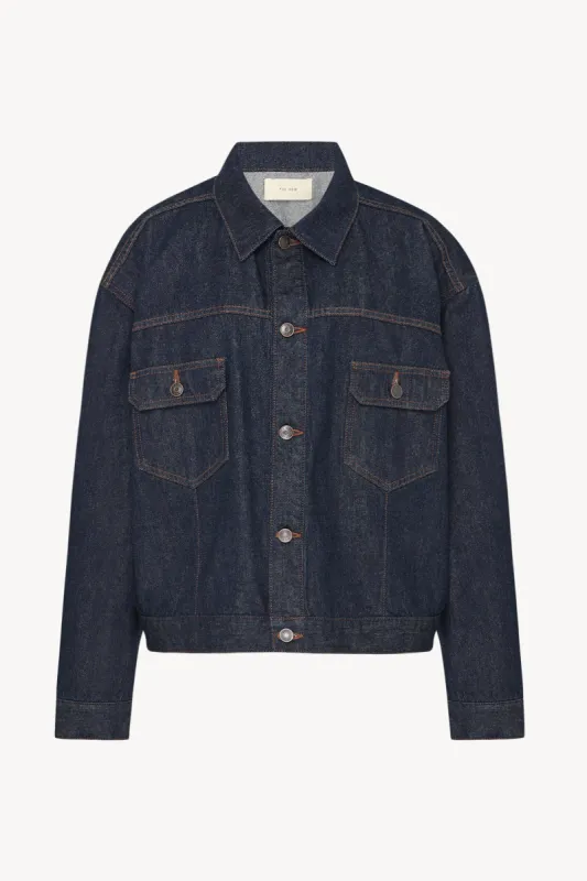 Ness Jacket in Cotton and Cashmere sold by The Row