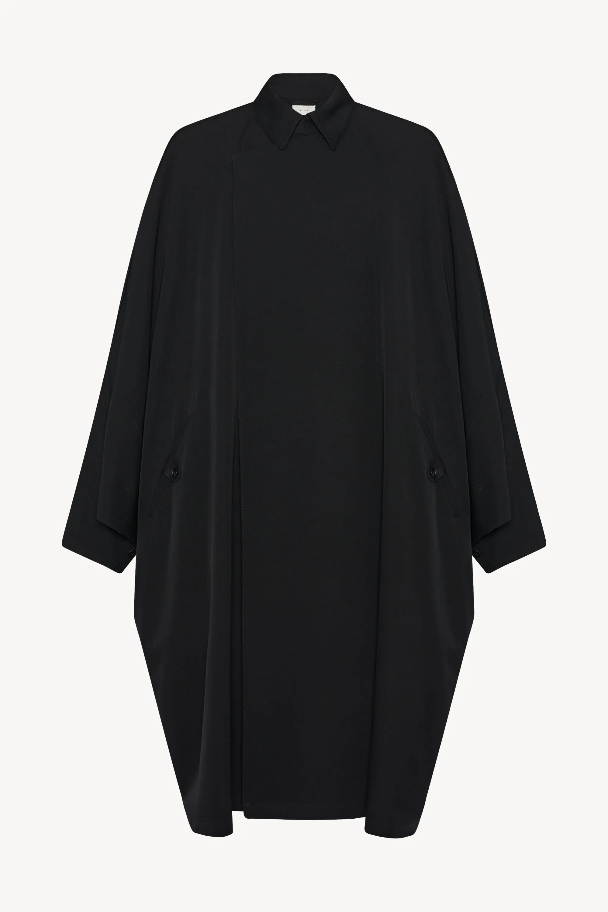 Bernardo Coat in Wool sold by The Row