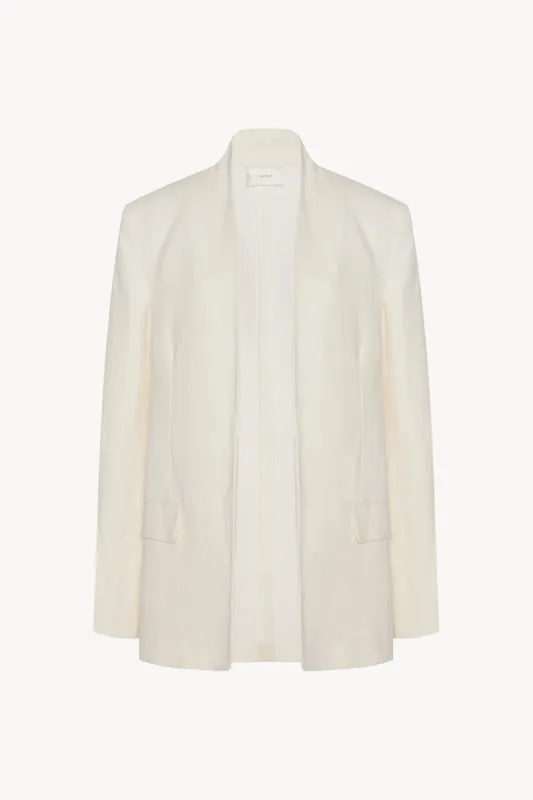 Harvy Jacket in Linen sold by The Row