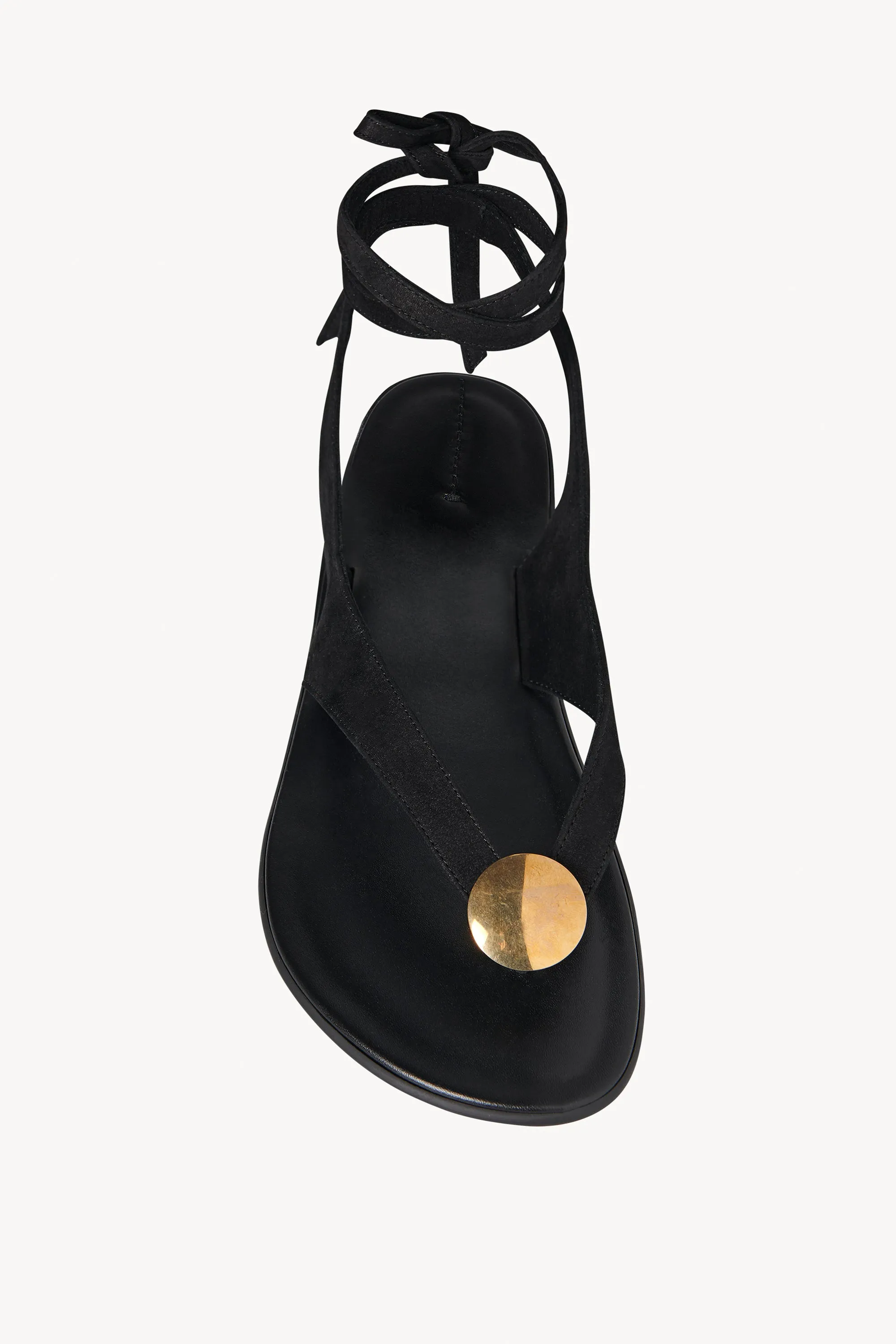 Charm Beach Sandal in Nubuck sold by The Row product image thumbnail 3