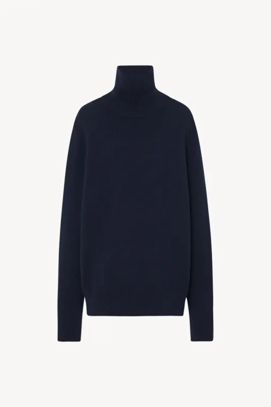 Stepny Turtleneck in Wool and Cashmere sold by The Row