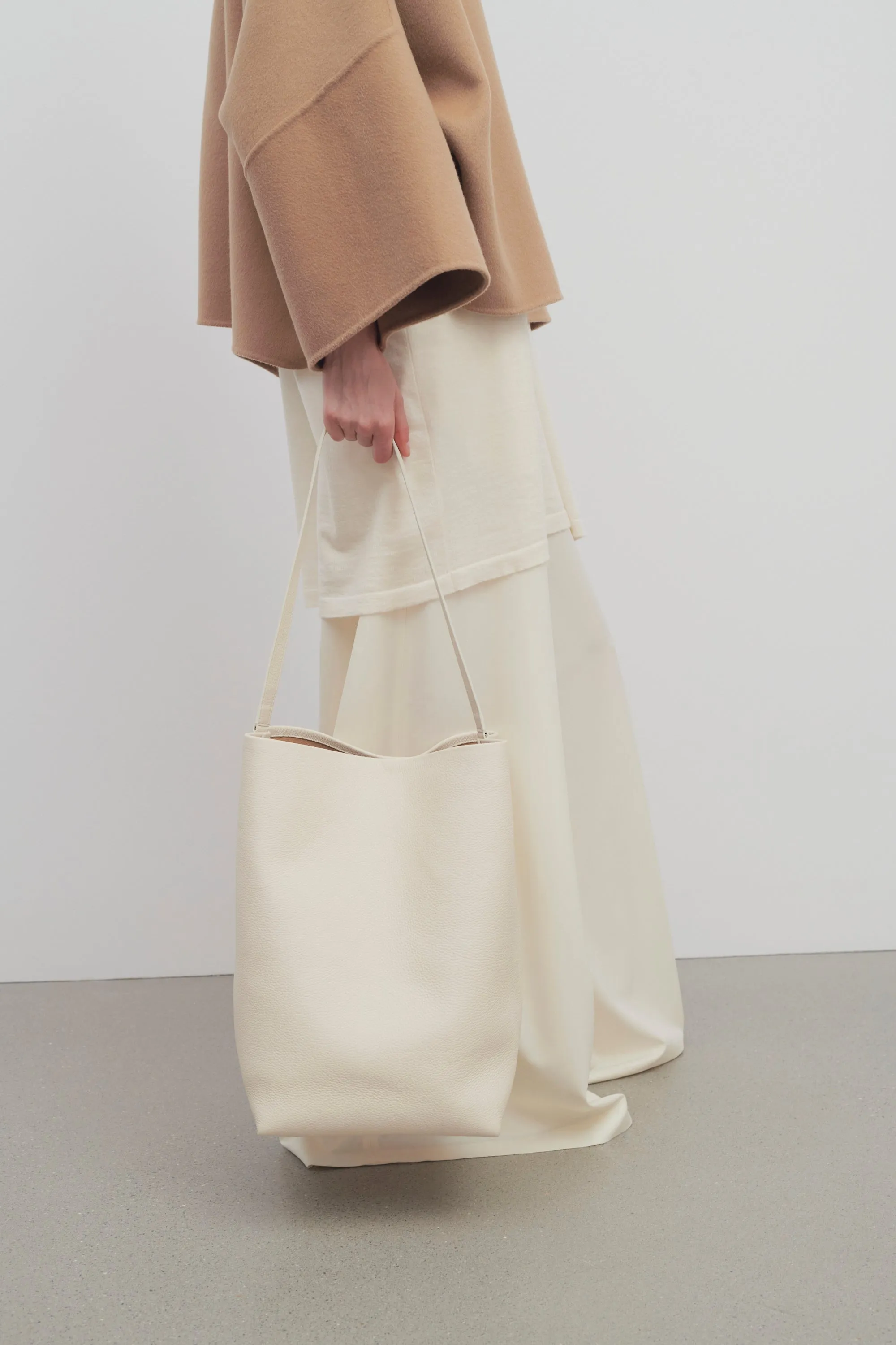 Large NS Tote Hook Bag in Leather sold by The Row product image thumbnail 4