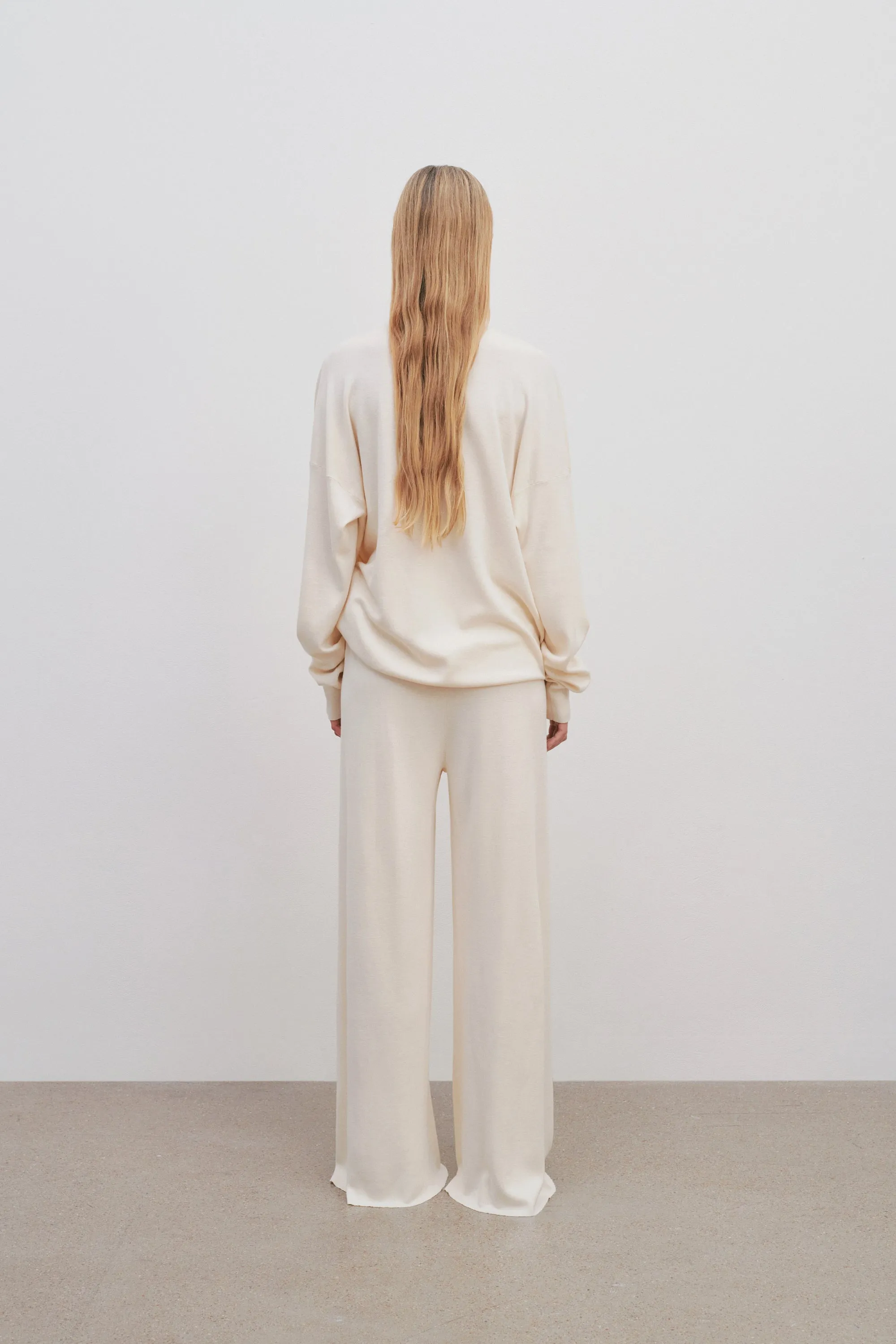 Delphine Pant in Silk and Cotton sold by The Row product image thumbnail 5