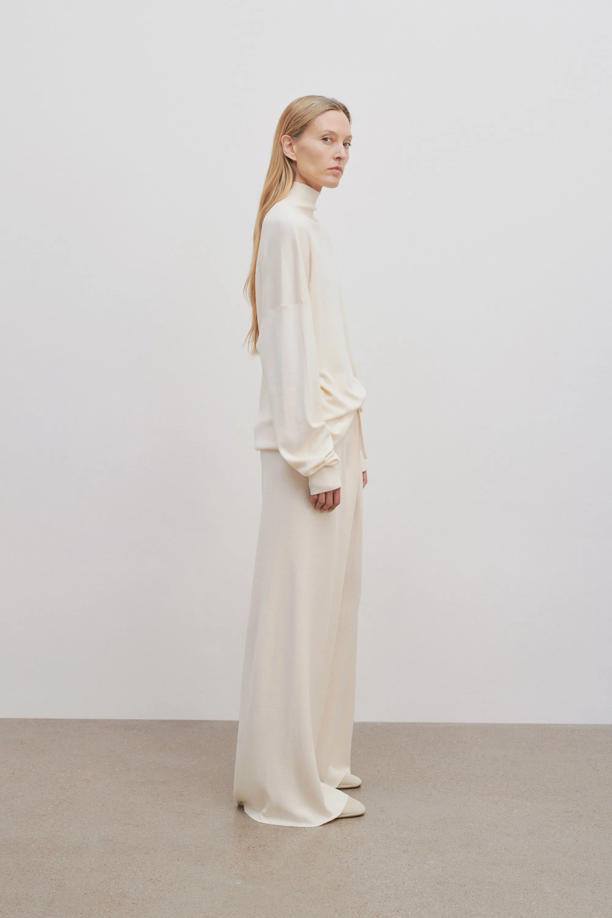 Delphine Pant in Silk and Cotton sold by The Row product image thumbnail 4