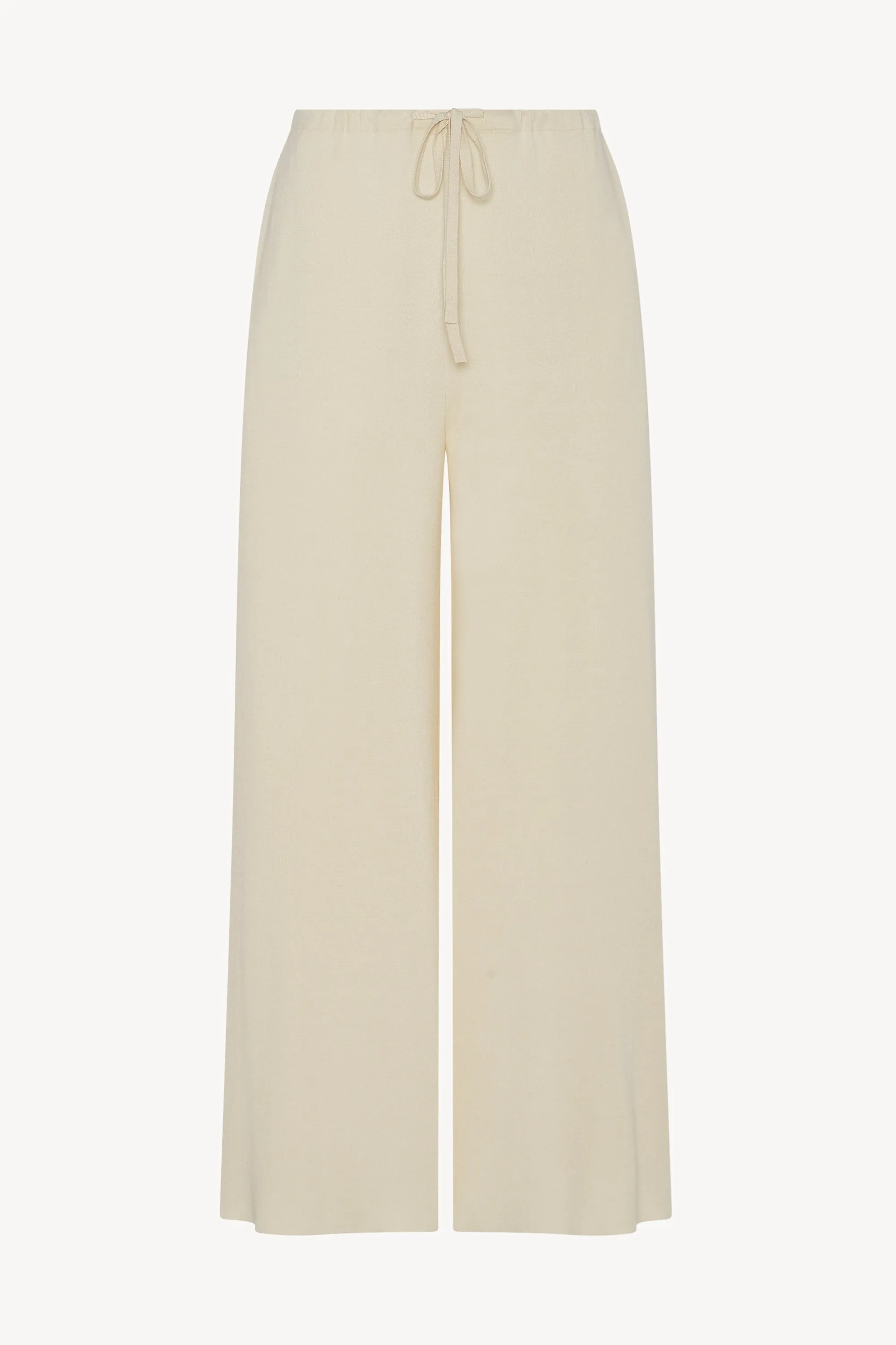Delphine Pant in Silk and Cotton sold by The Row