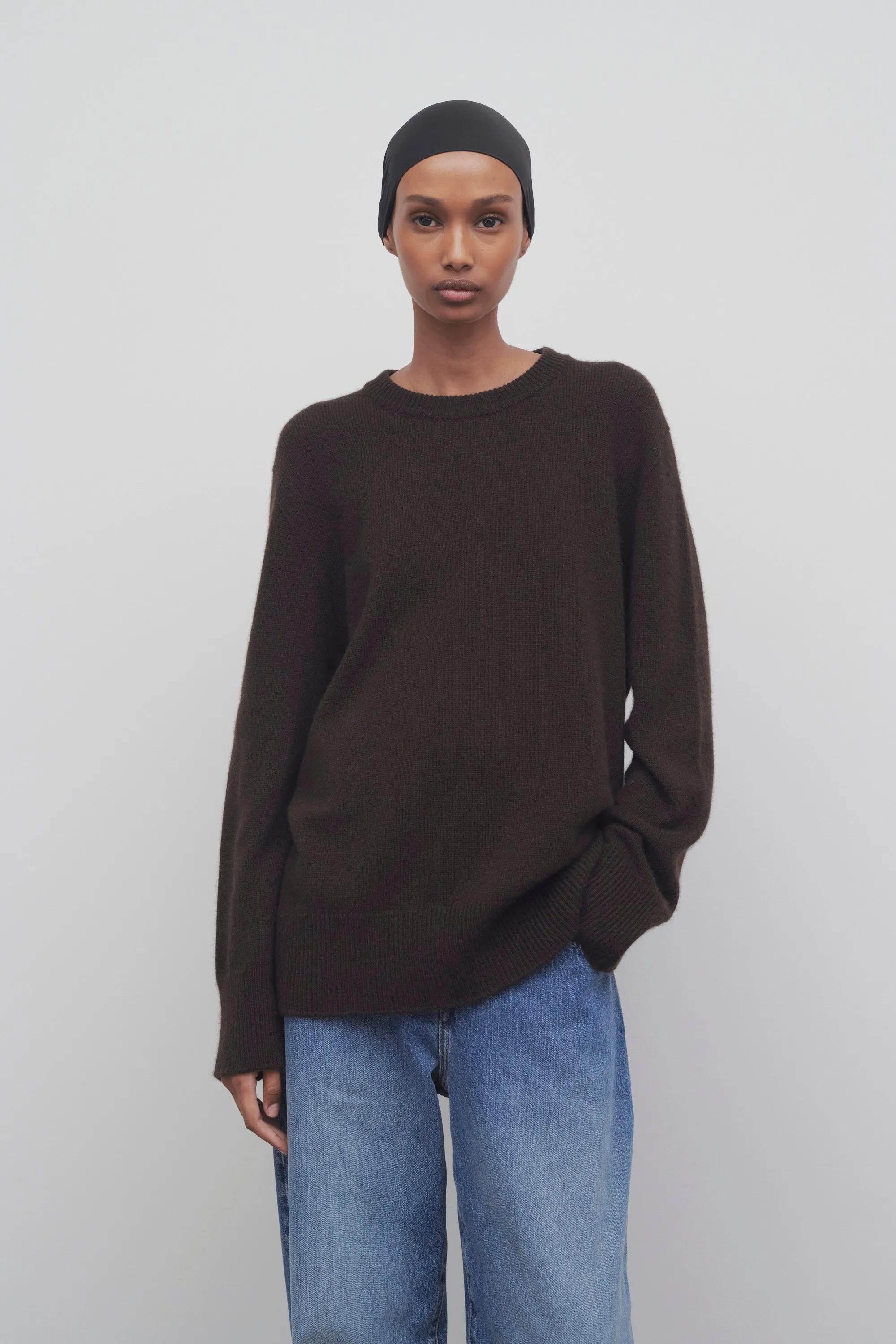 Hibem Sweater in Cashmere sold by The Row product image thumbnail 3