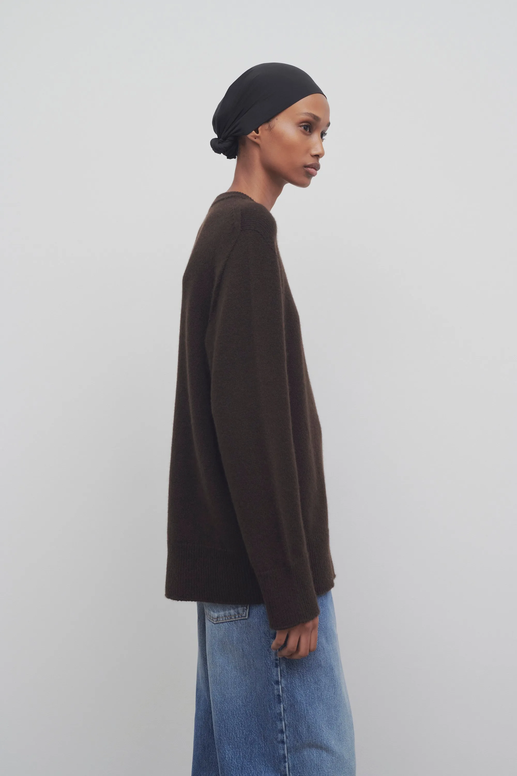 Hibem Sweater in Cashmere sold by The Row product image thumbnail 4