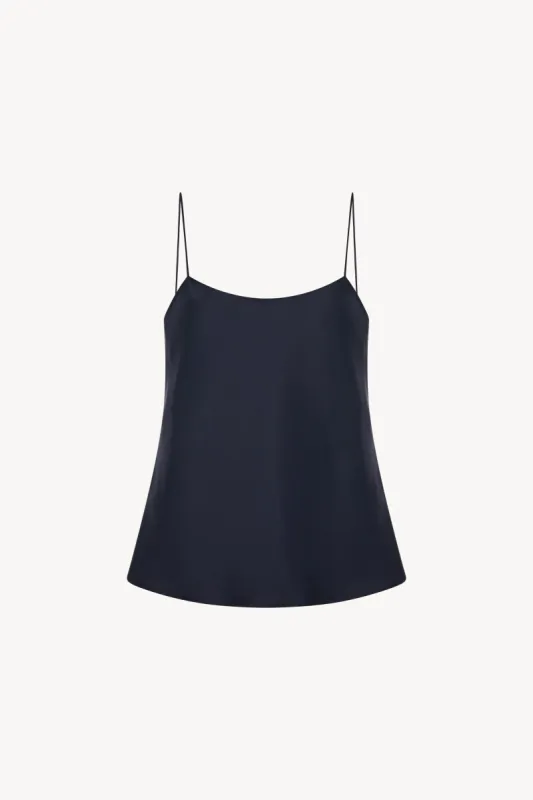Biggins Top in Silk sold by The Row