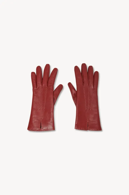 Florence Gloves in Leather sold by The Row