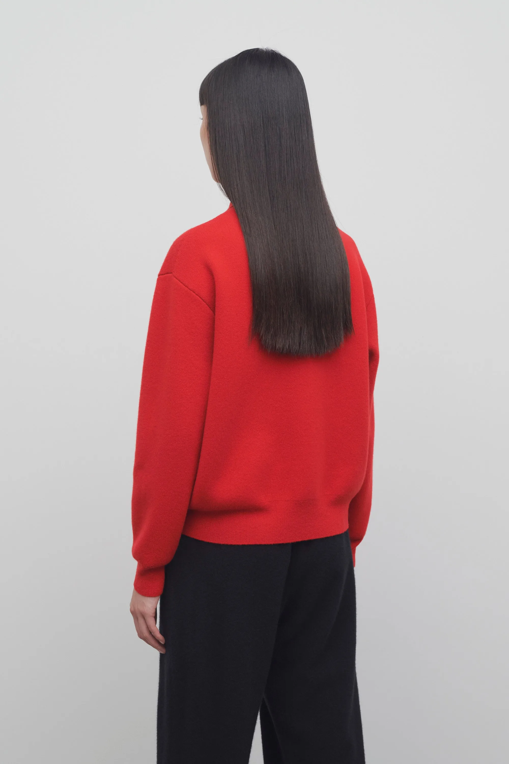 Halvar Polo Sweater in Cashmere sold by The Row product image thumbnail 5