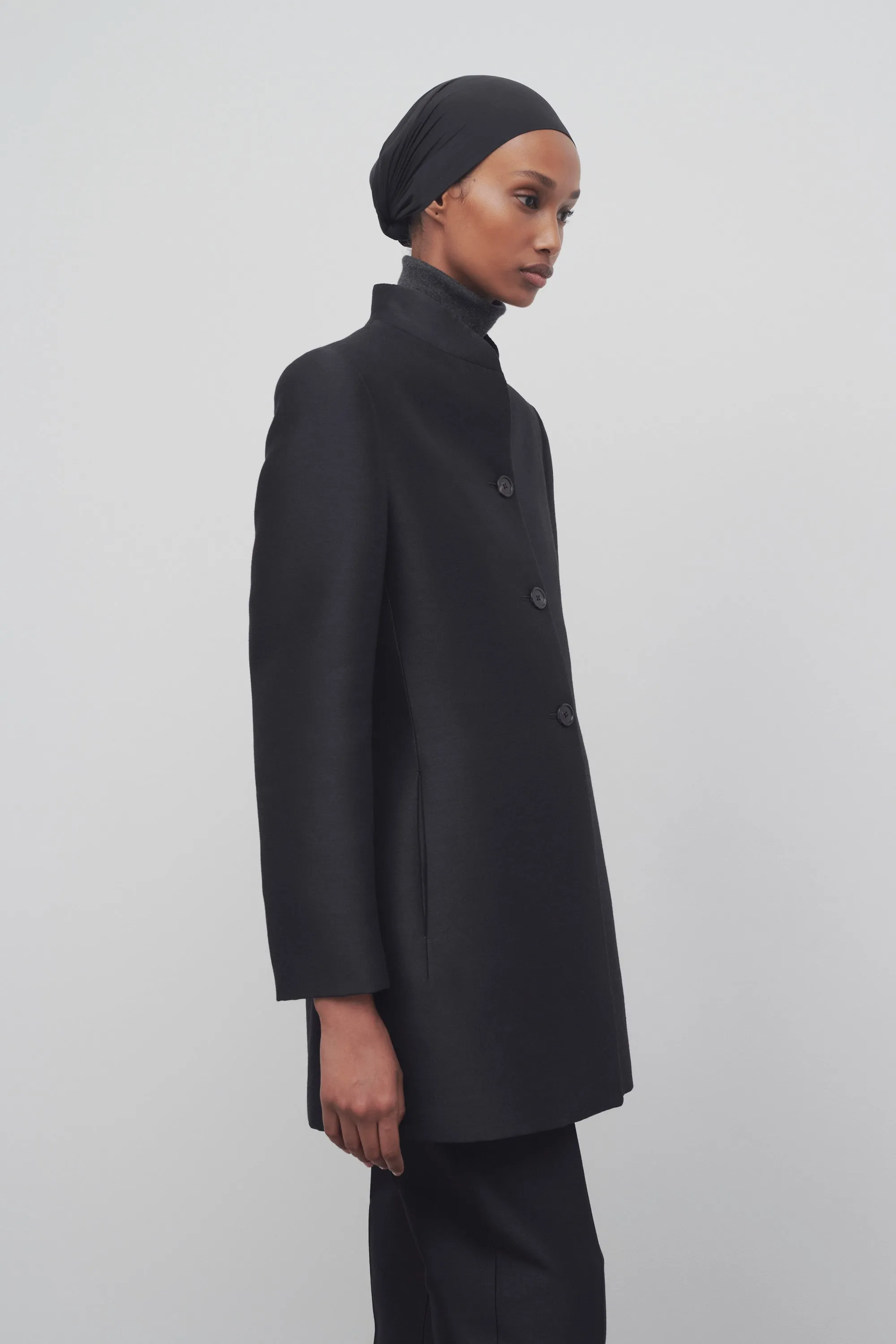 Byrne Jacket in Wool and Silk sold by The Row product image thumbnail 4