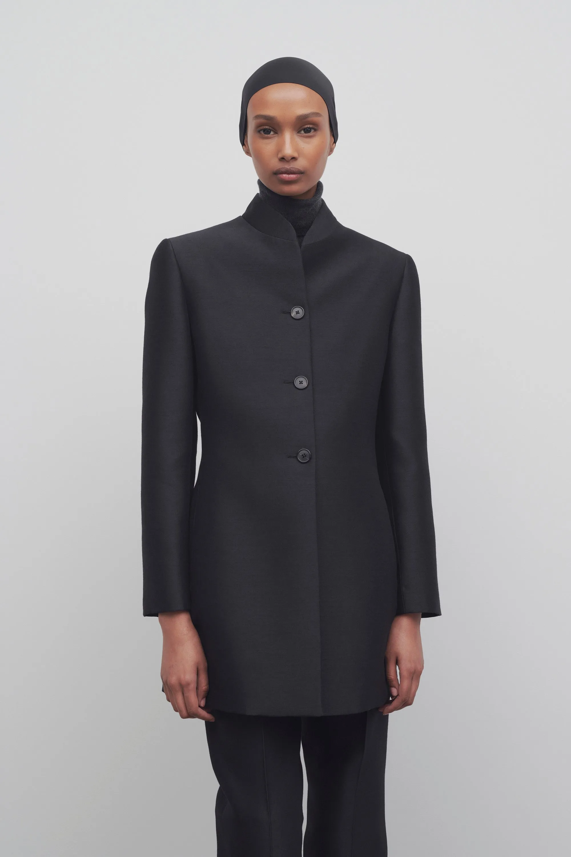 Byrne Jacket in Wool and Silk sold by The Row product image thumbnail 3