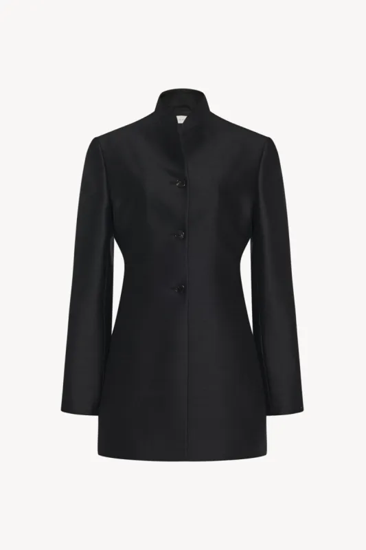 Byrne Jacket in Wool and Silk sold by The Row