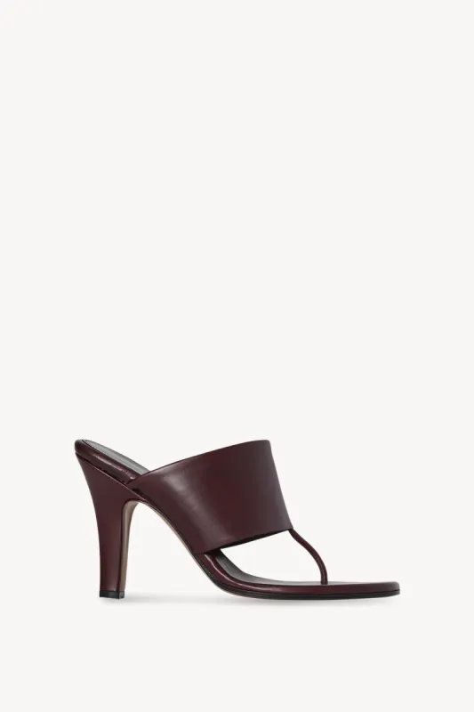 Signum Heeled Sandal in Leather sold by The Row