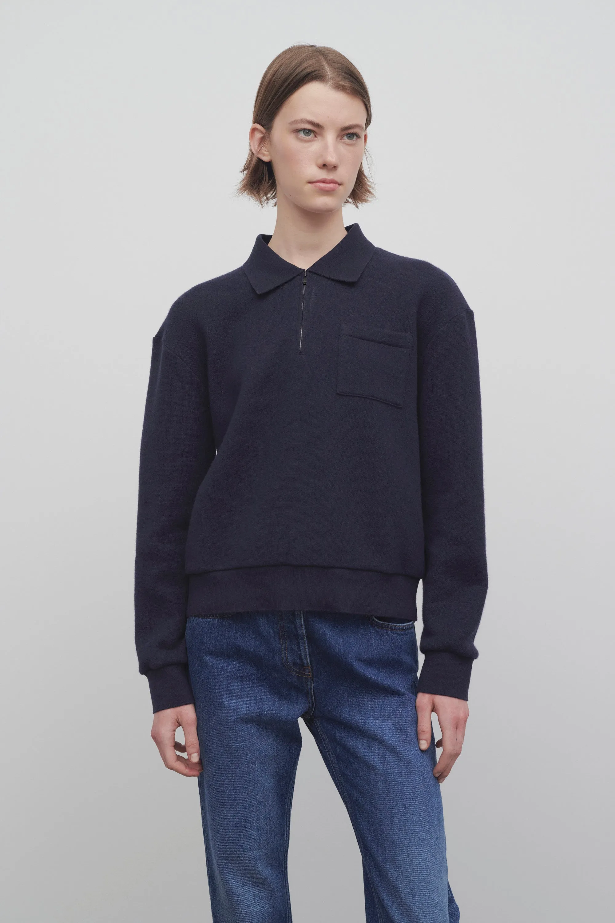 Estee Top in Cashmere and Cotton sold by The Row product image thumbnail 3