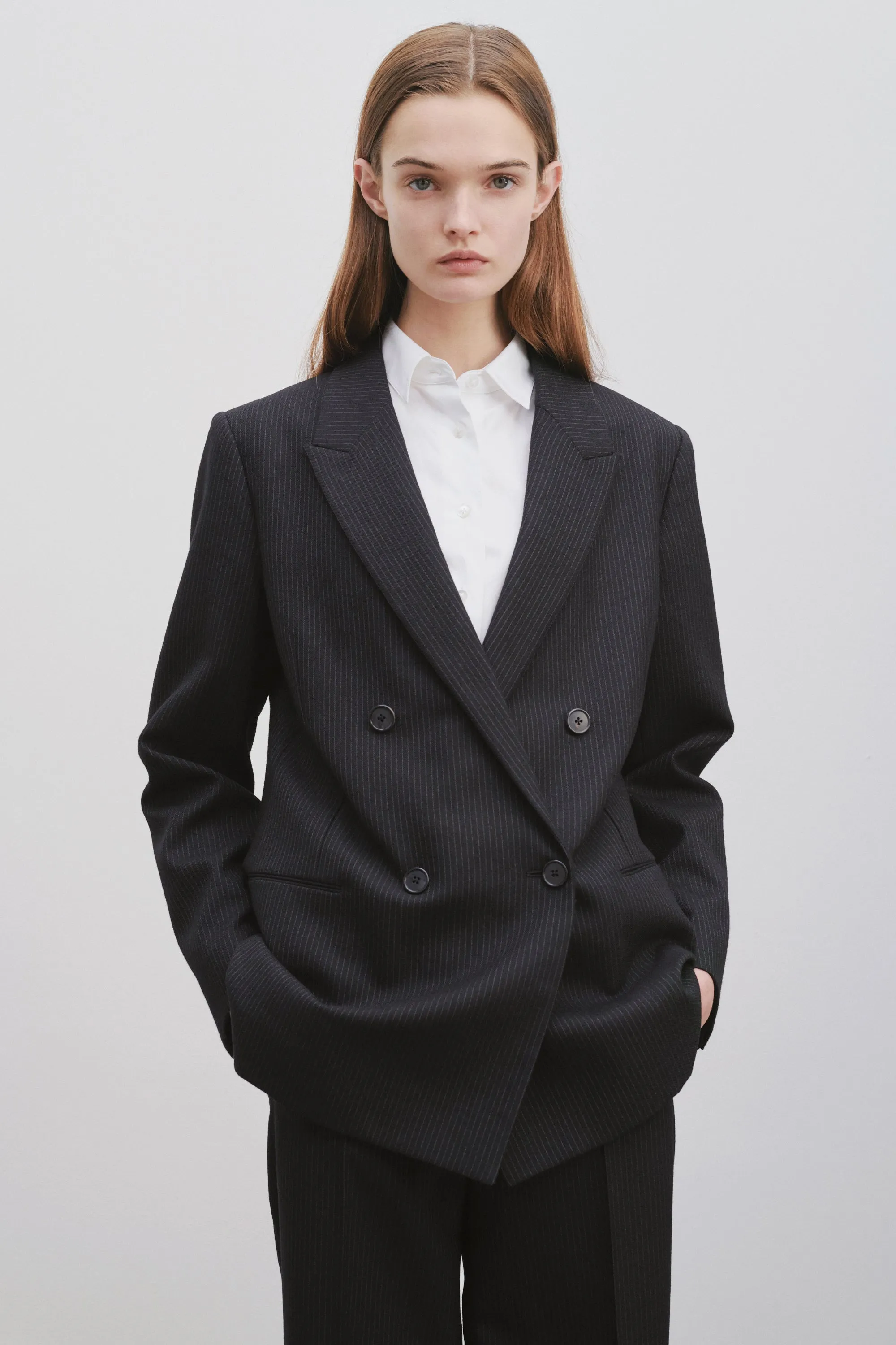 Wilsonia Jacket in Virgin Wool sold by The Row product image thumbnail 3