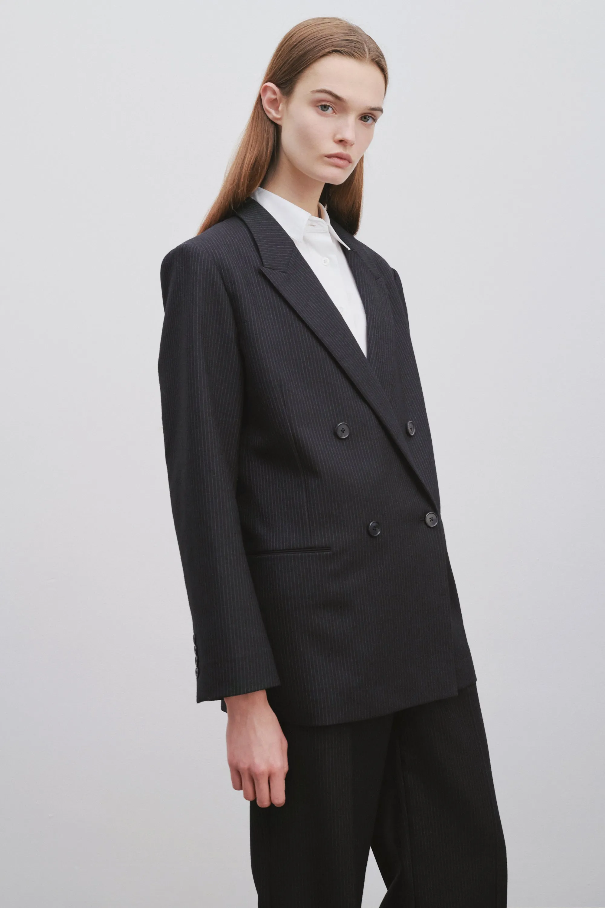 Wilsonia Jacket in Virgin Wool sold by The Row product image thumbnail 4