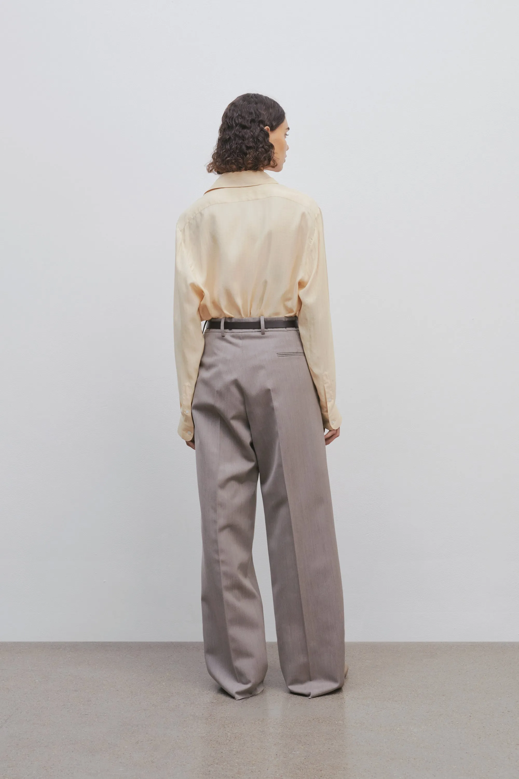 Roan Pant in Virgin Wool and Silk sold by The Row product image thumbnail 4