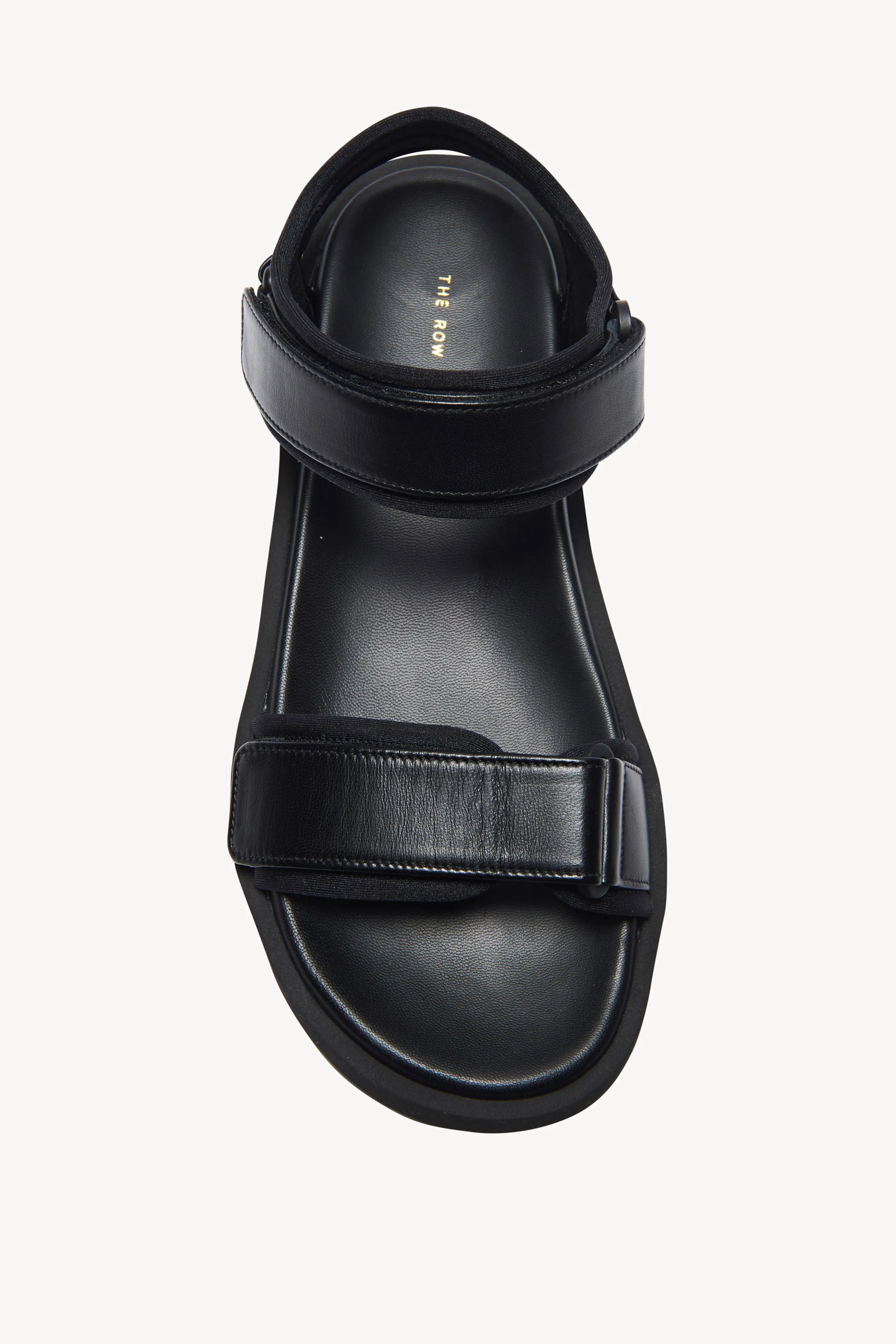 Hook-and-Loop Sandal in Leather sold by The Row product image thumbnail 3