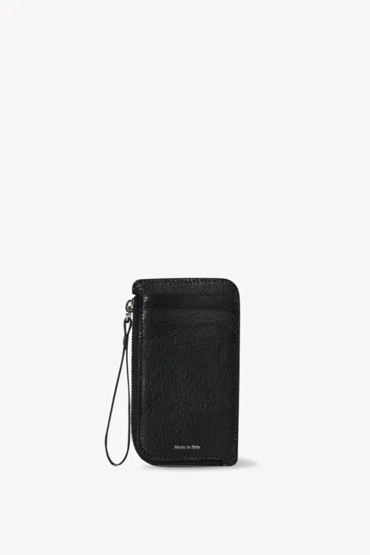 Zipped Wallet in Leather sold by The Row