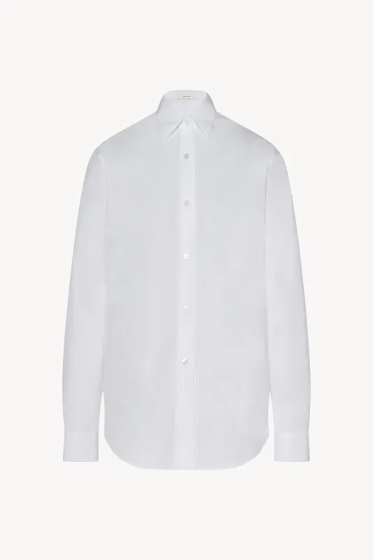 Blaga Shirt in Cotton sold by The Row