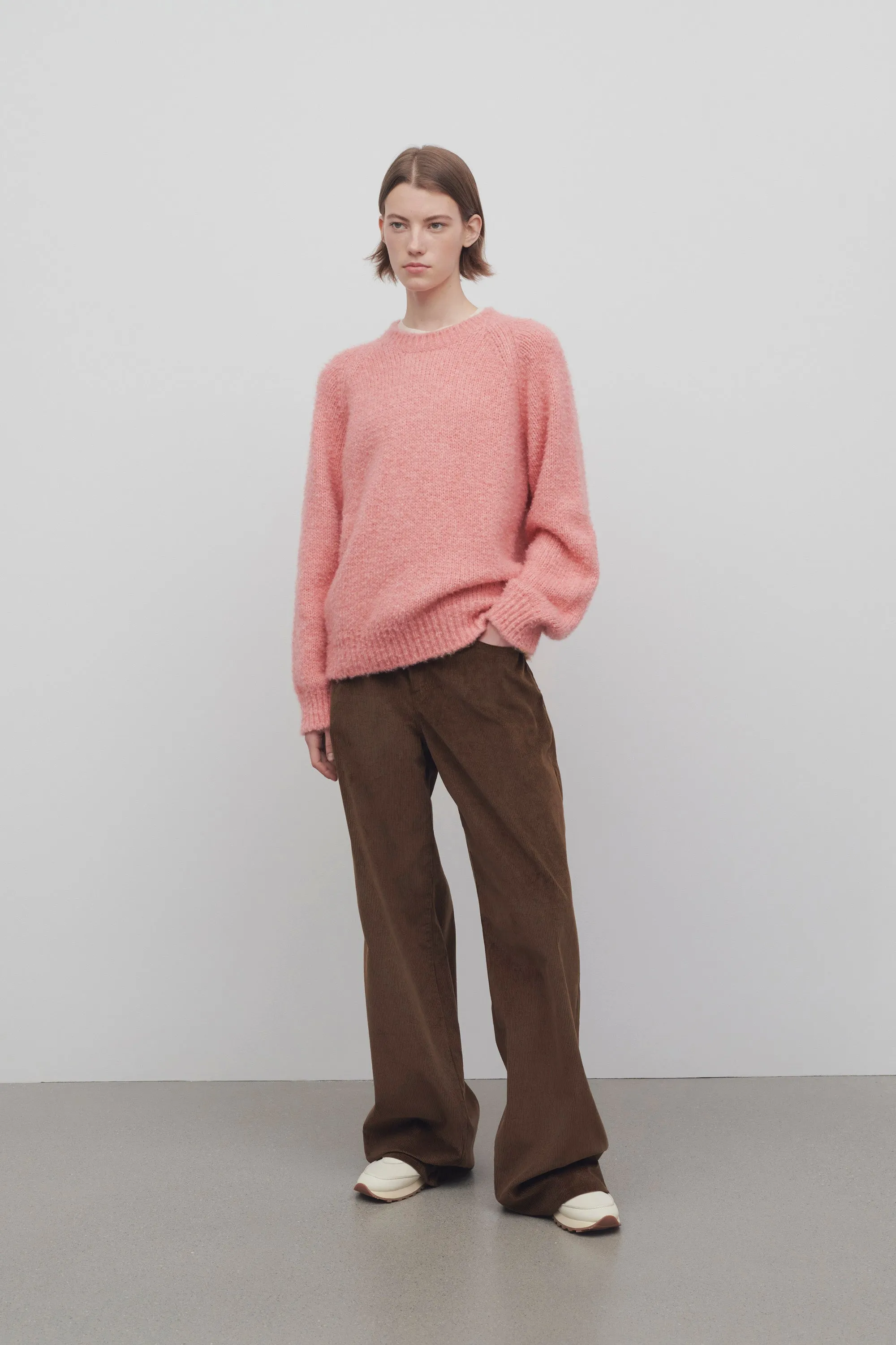 Eglitta Pant in Cotton Cashmere Corduroy sold by The Row product image thumbnail 3