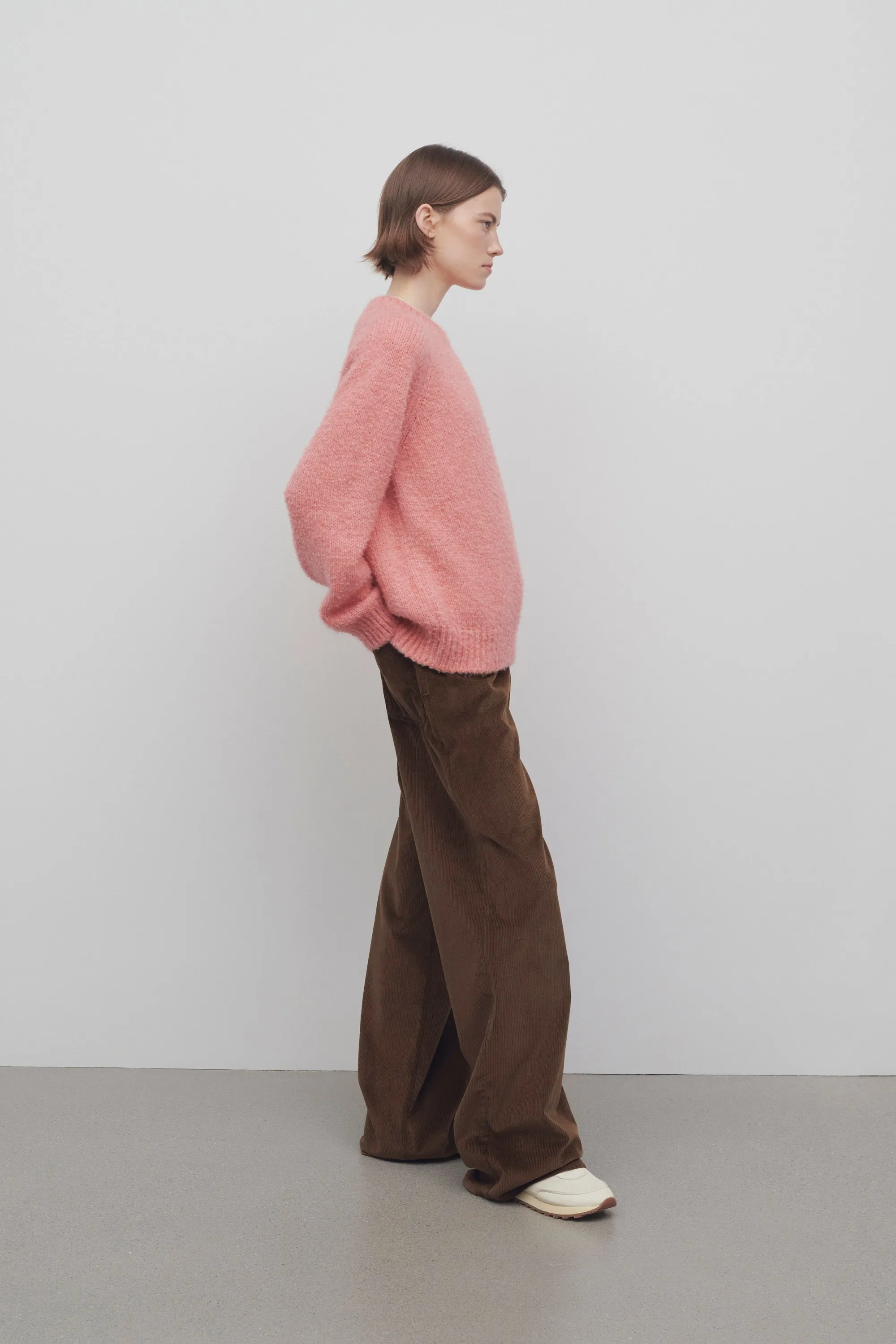 Eglitta Pant in Cotton Cashmere Corduroy sold by The Row product image thumbnail 4