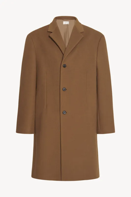 Thiago Coat in Wool and Cashmere sold by The Row