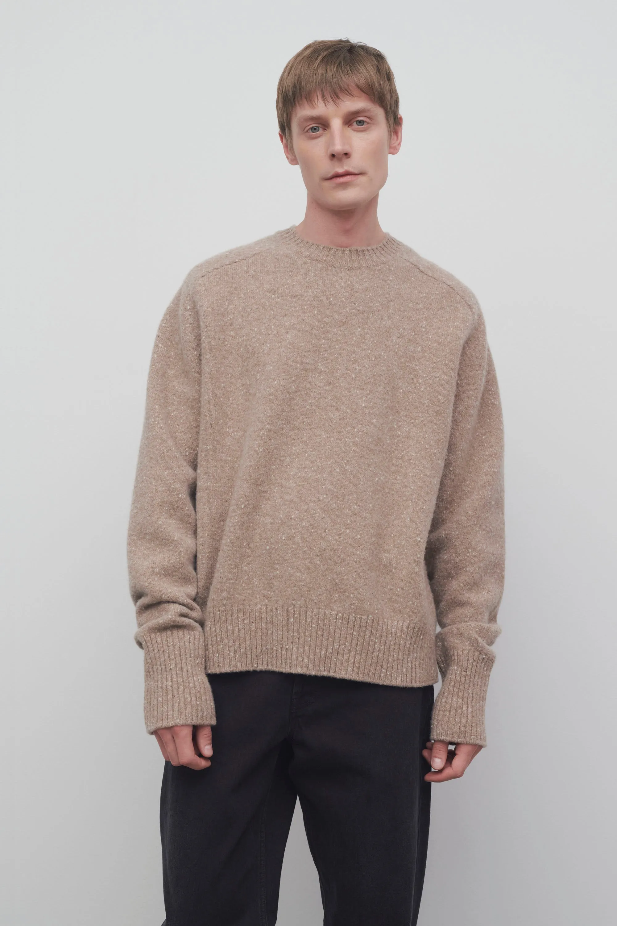 Mansell Sweater in Virgin Wool sold by The Row product image thumbnail 3