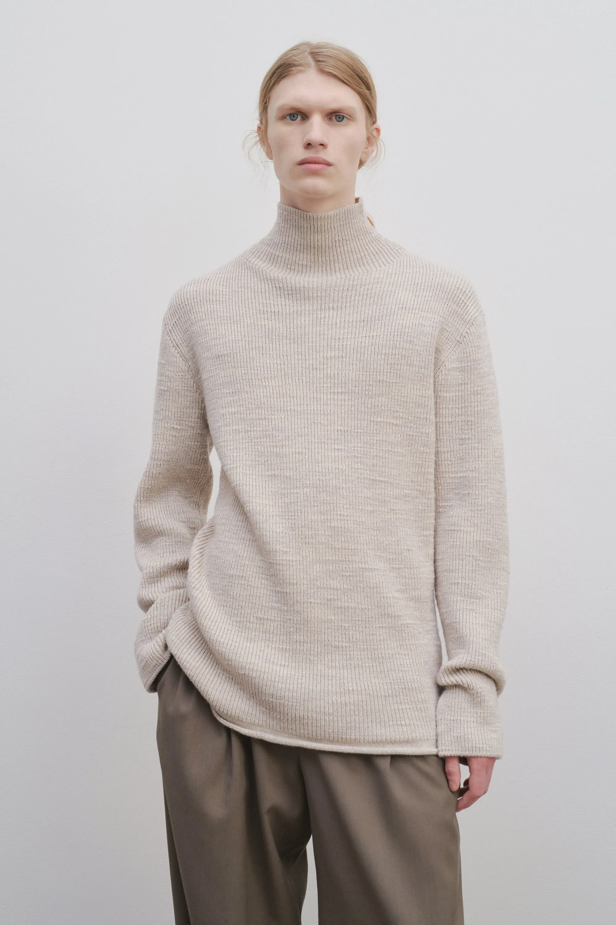 Robbie Top in Merino Wool sold by The Row product image thumbnail 3