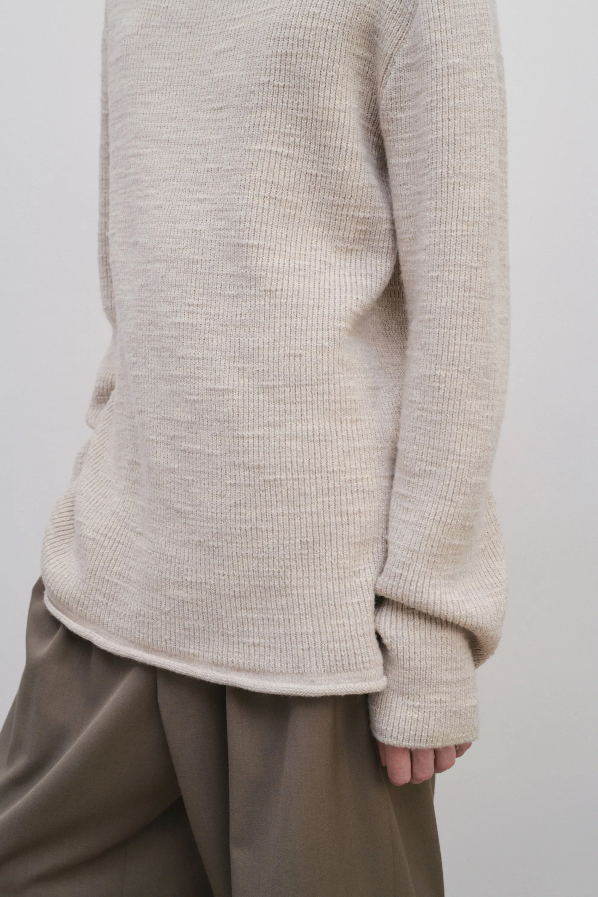 Robbie Top in Merino Wool sold by The Row product image thumbnail 4