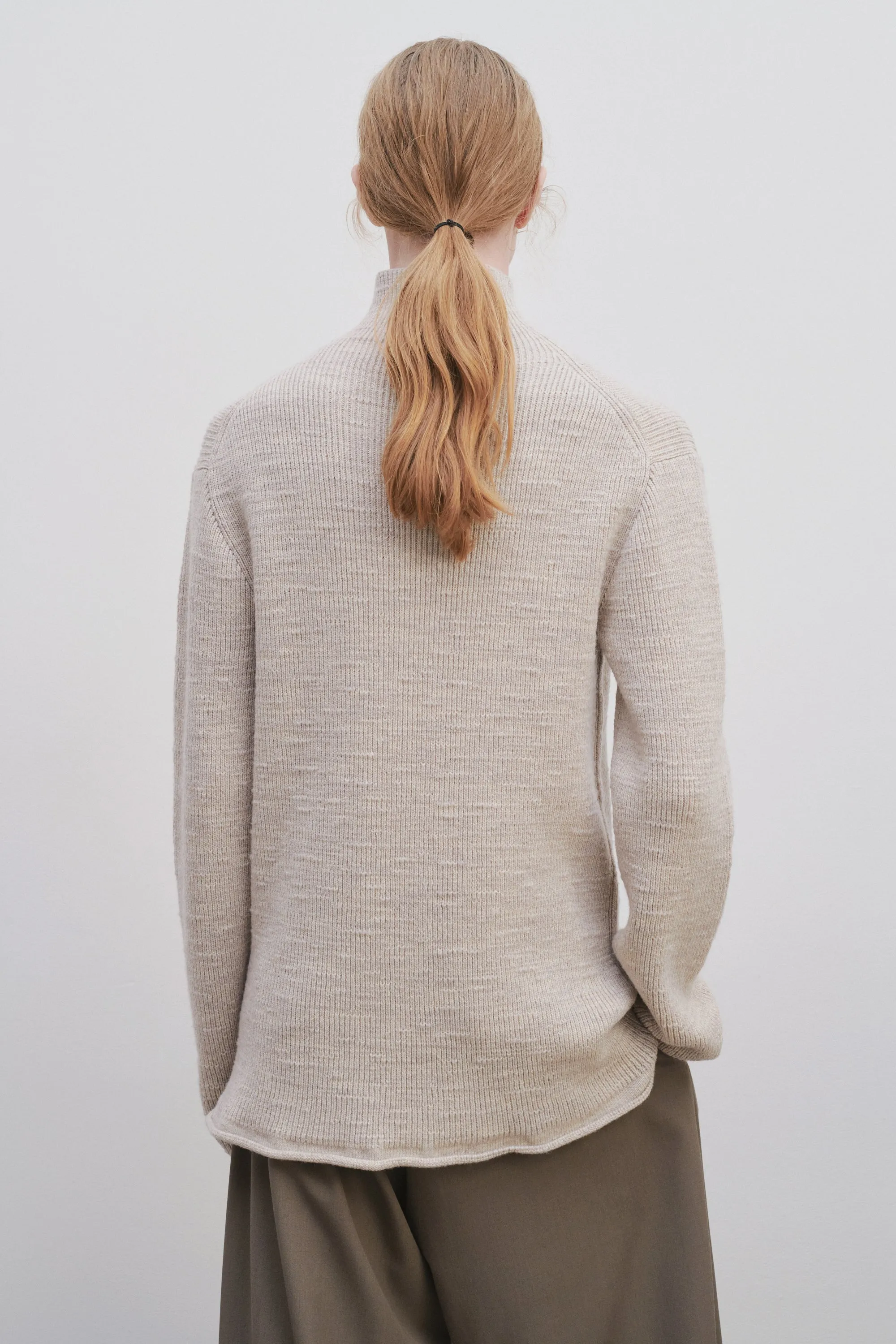 Robbie Top in Merino Wool sold by The Row product image thumbnail 5